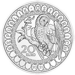 памятная серебряная монета, Мудрость совы