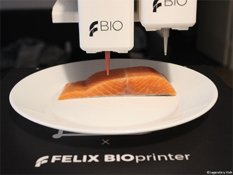 Филе лосося на 3D-принтере 