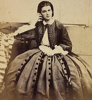 Мария Баварская 1870 год