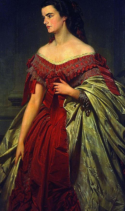 Хелена Каролина Тереза Баварская, 1834–1890 год 