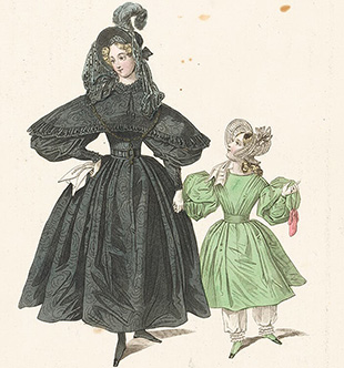 Журнал мод, 1833 год 