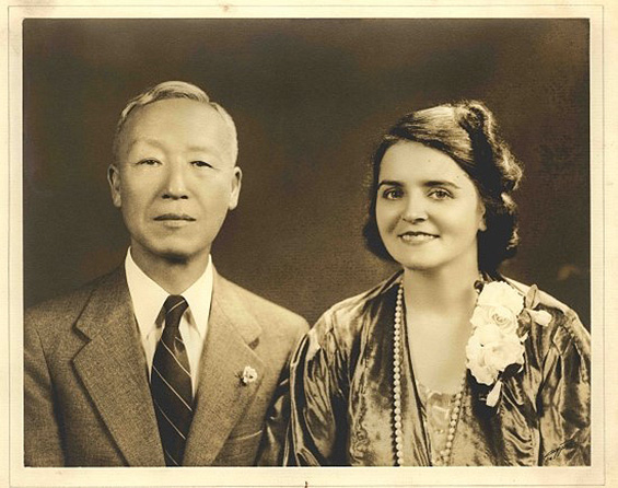 Франциска Доннер и ее супруг Ли Сын Ман 