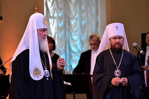 С Патриархом Московским и всея Руси Кириллом 