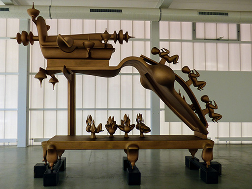 скульптуры австрийского художника Бруно Жиронколи