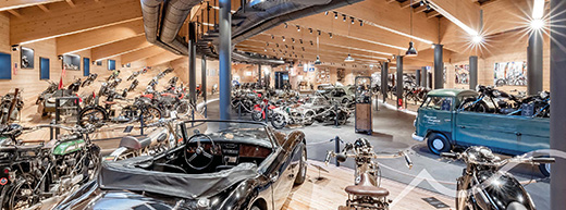 самый высокогорный музей с коллекцией редких мотоциклов