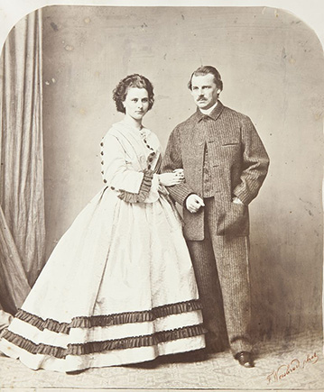 Герцог Макс Баварский и герцогиня Людовика 