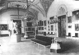 зал итальянского искусства в Зимнем дворце, 1928 г.