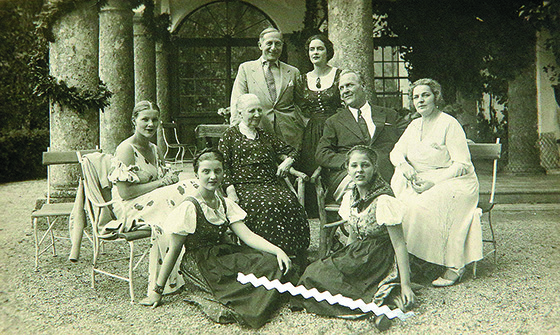 Шаляпин и его семья, Тироль 1934 год 
