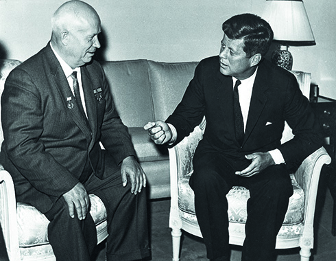 Хрущев с Кеннеди в Вене 