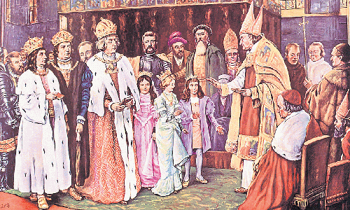 Венская двойная свадьба 1515 года в соборе Св. Стефана