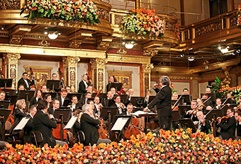 новогодний концерт Венского филармонического оркестра 