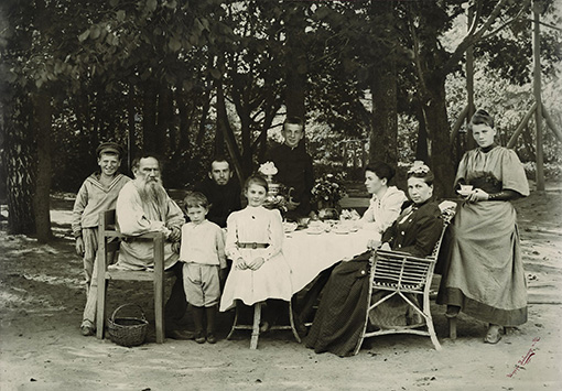 семья графа Толстого 1892 год 